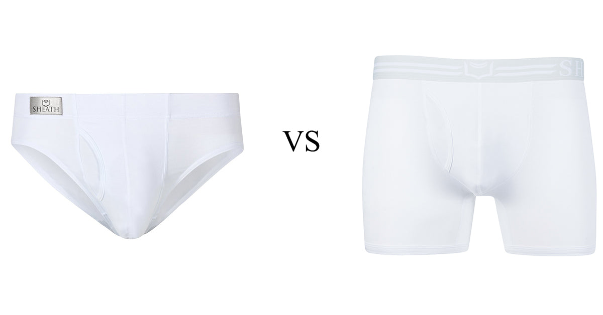 Boxers vs briefs which should you choose? SHEATH UNDERWEAR