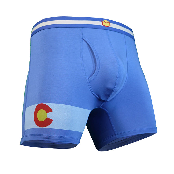 SHEATH 4.0 Dual Pouch Boxer Brief - Colorado Flag