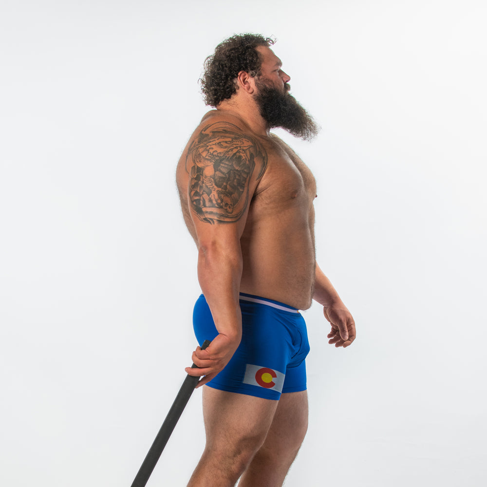 SHEATH 4.0 Dual Pouch Boxer Brief - Colorado Flag