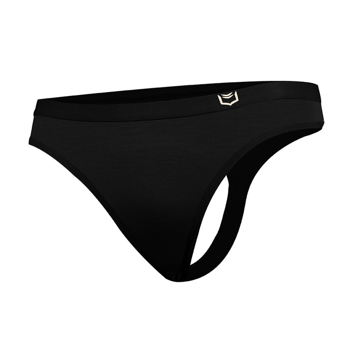 SHEATH Bamboo Thong - Black