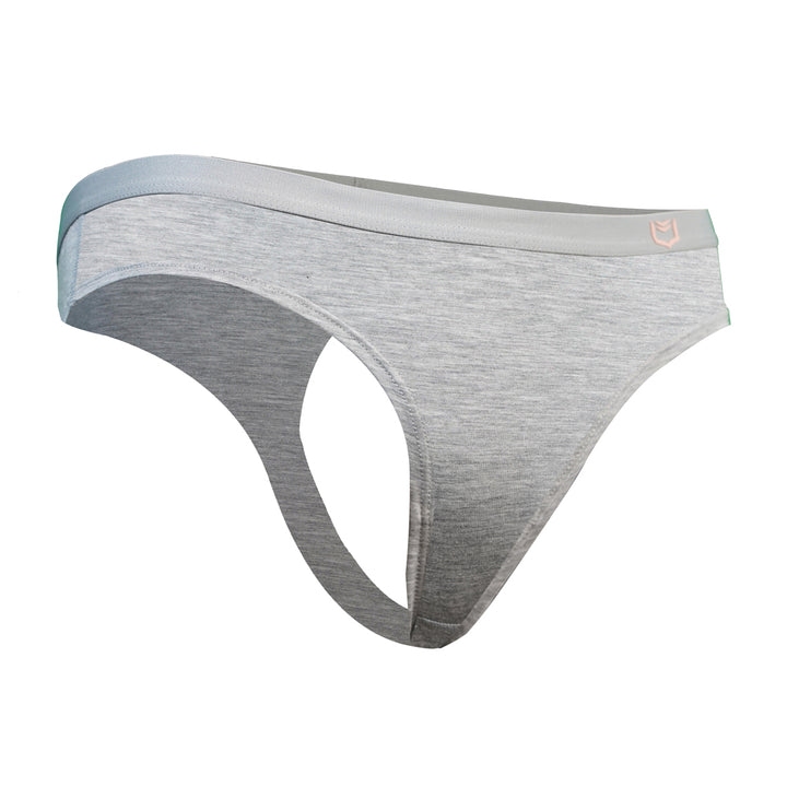 SHEATH Bamboo Thong - Heather Gray