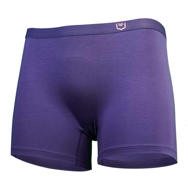 SHEATH Women's Bamboo Boxer Brief - Plum