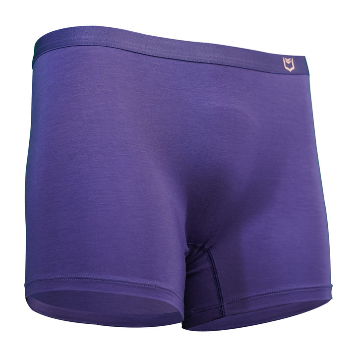 SHEATH Women's Bamboo Boxer Brief - Plum