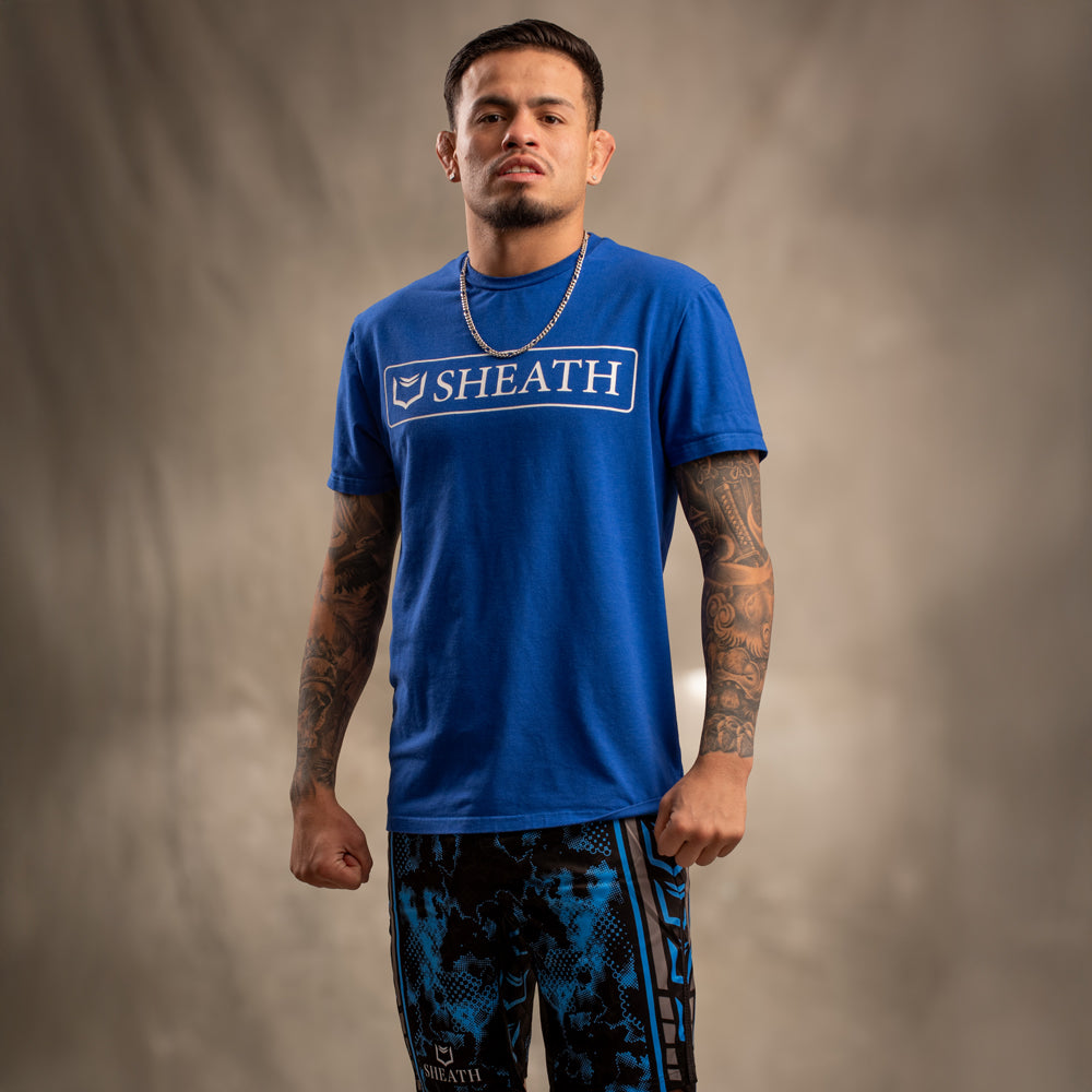 SHEATH Heavyweight Bamboo T-Shirt - Blue