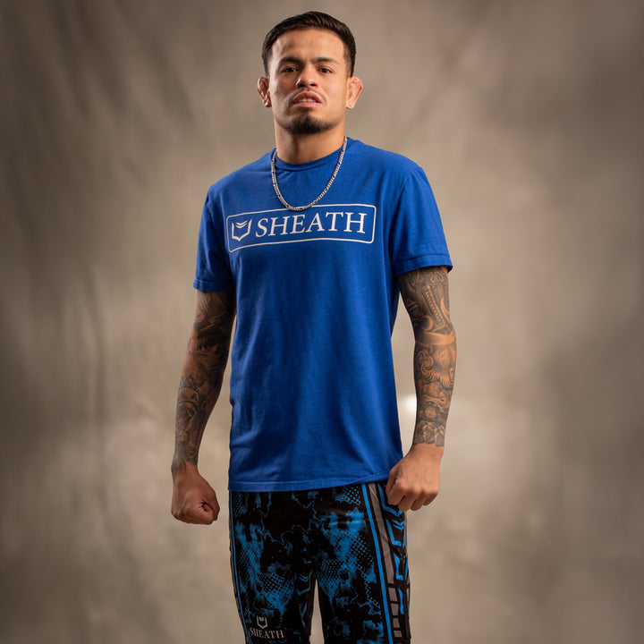 SHEATH Heavyweight Bamboo T-Shirt - Blue