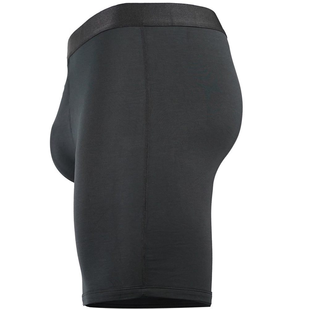 SHEATH V Single Pouch with Horizontal Fly - Black