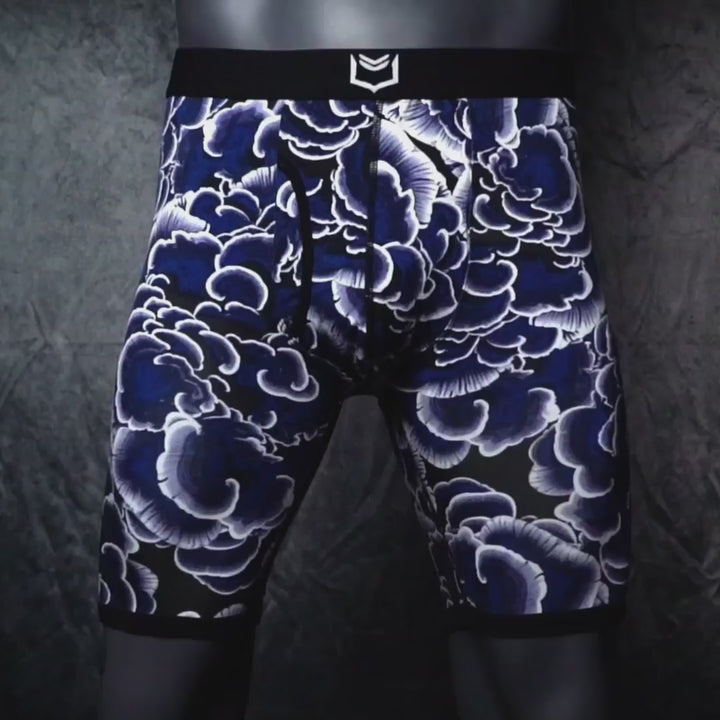 SHEATH V Bamboo Trametes Men's 8" Sports Performance Boxer Brief