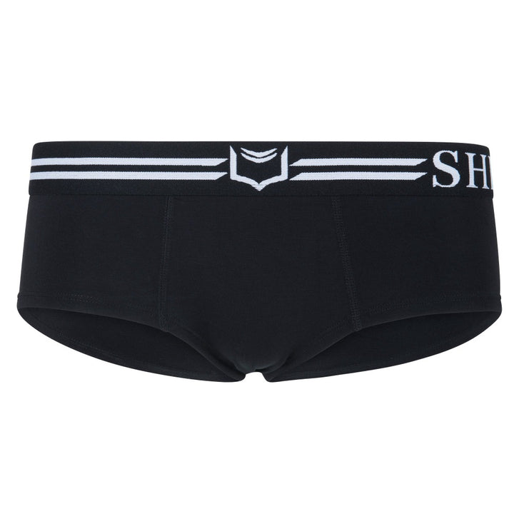SHEATH Cheeky Boyshorts - Black