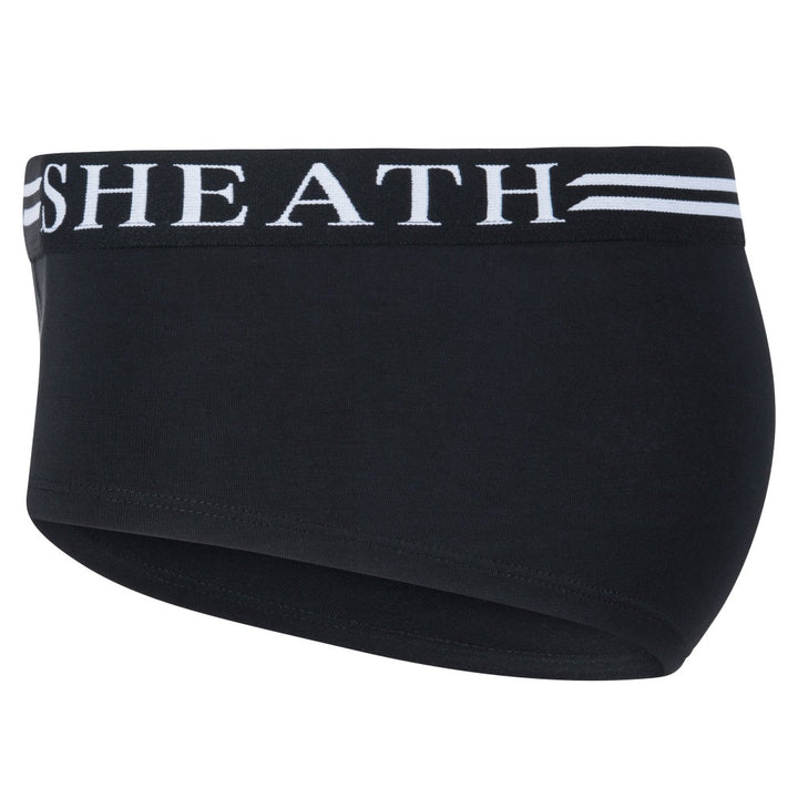 SHEATH Cheeky Boyshorts - Black