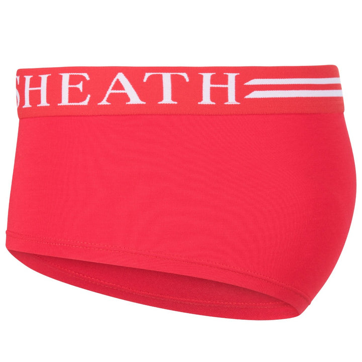 SHEATH Cheeky Boyshorts - Red