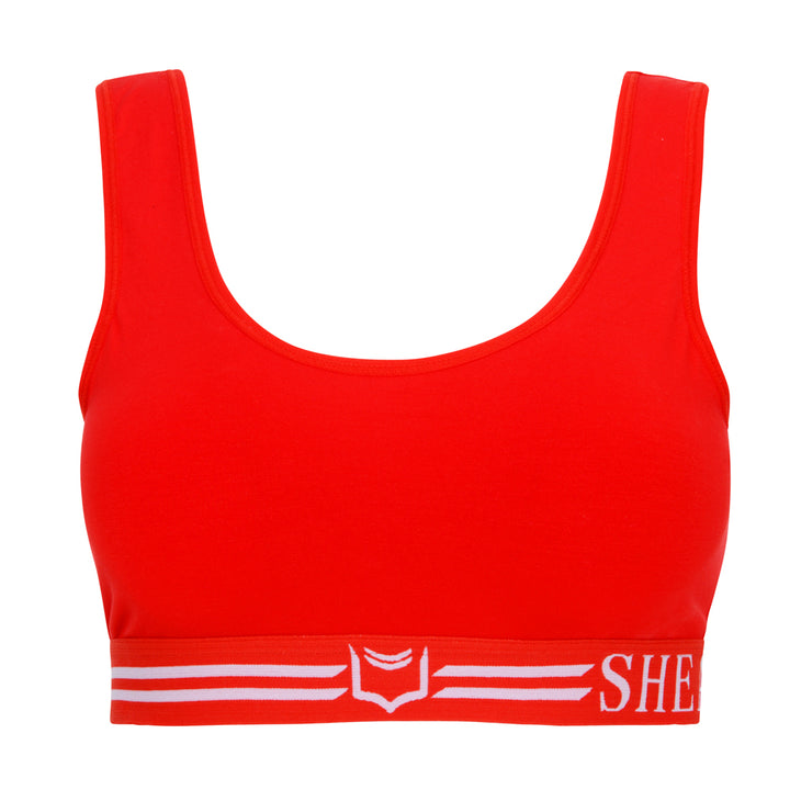 SHEATH Sports Bralette - Red