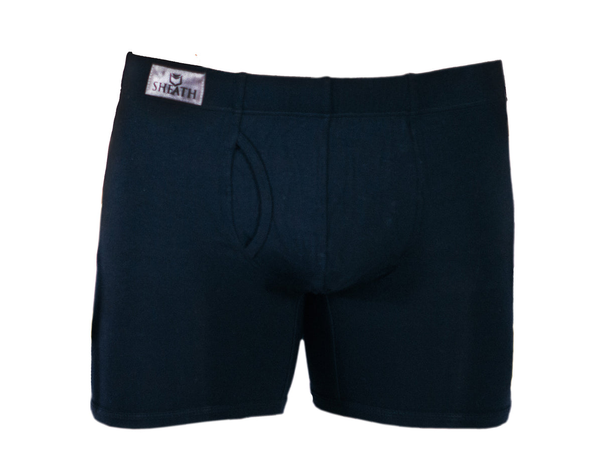 Traditional Underwear invites the commando. SHEATH UNDERWEAR