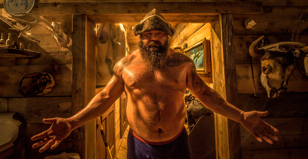 Robert Oberst wearing a pair of SHEATH Underwear