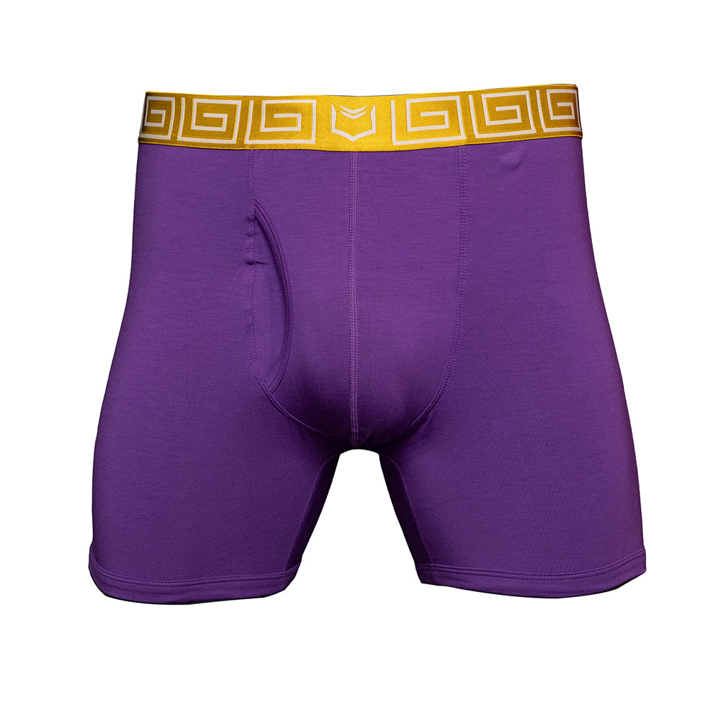 SHEATH purple &amp; gold men&