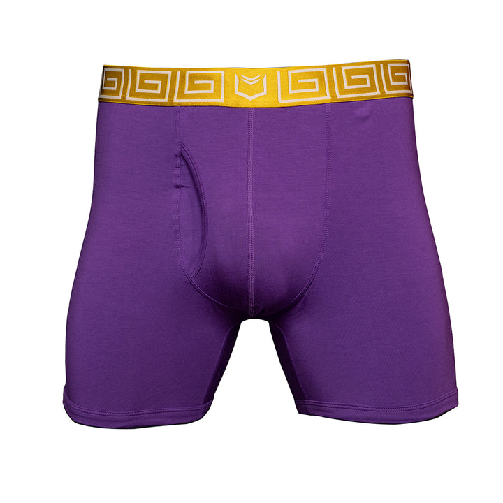 SHEATH purple &amp; gold men&