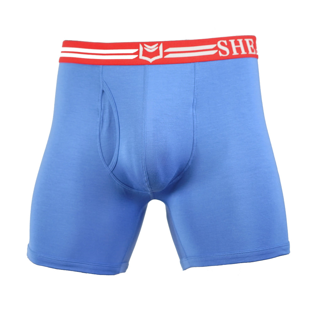 SHEATH 4.0 Dual Pouch Boxer Brief - Red, White and Blue