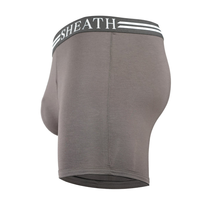 SHEATH 4.0 Dual Pouch Boxer Brief - Gray