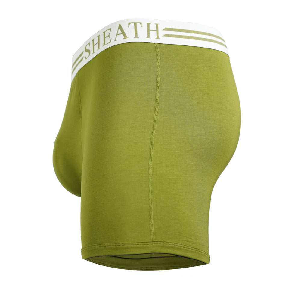 SHEATH 4.0 Dual Pouch Boxer Brief - Green
