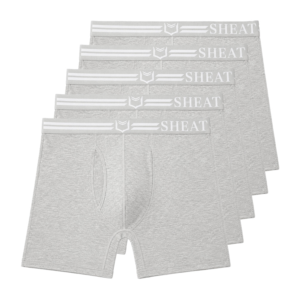Four pairs of SHEATH Heather Gray men&