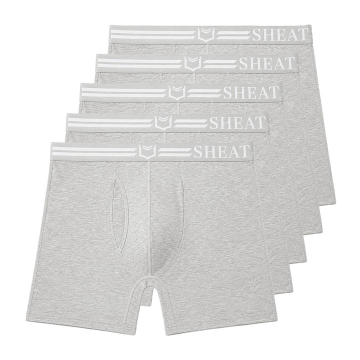 Four pairs of SHEATH Heather Gray men&