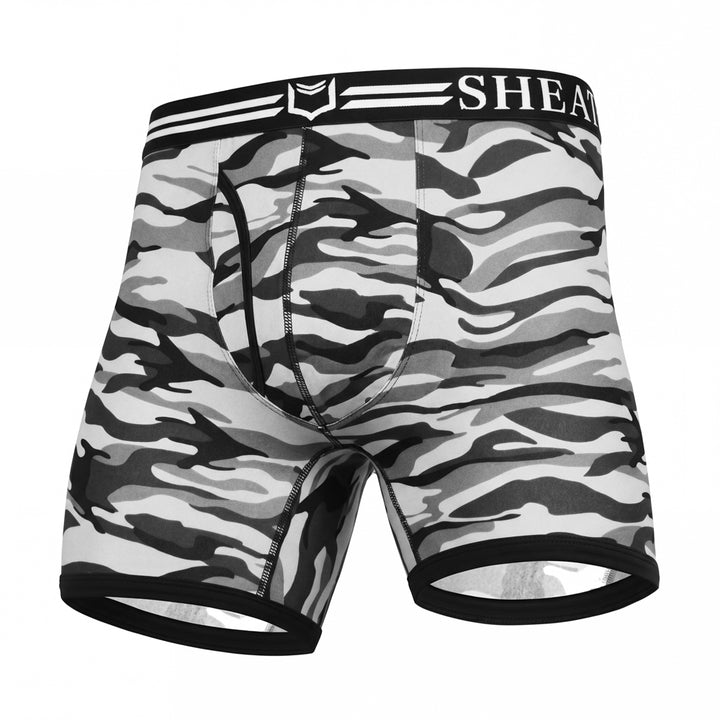 SHEATH Gray and black camo men&