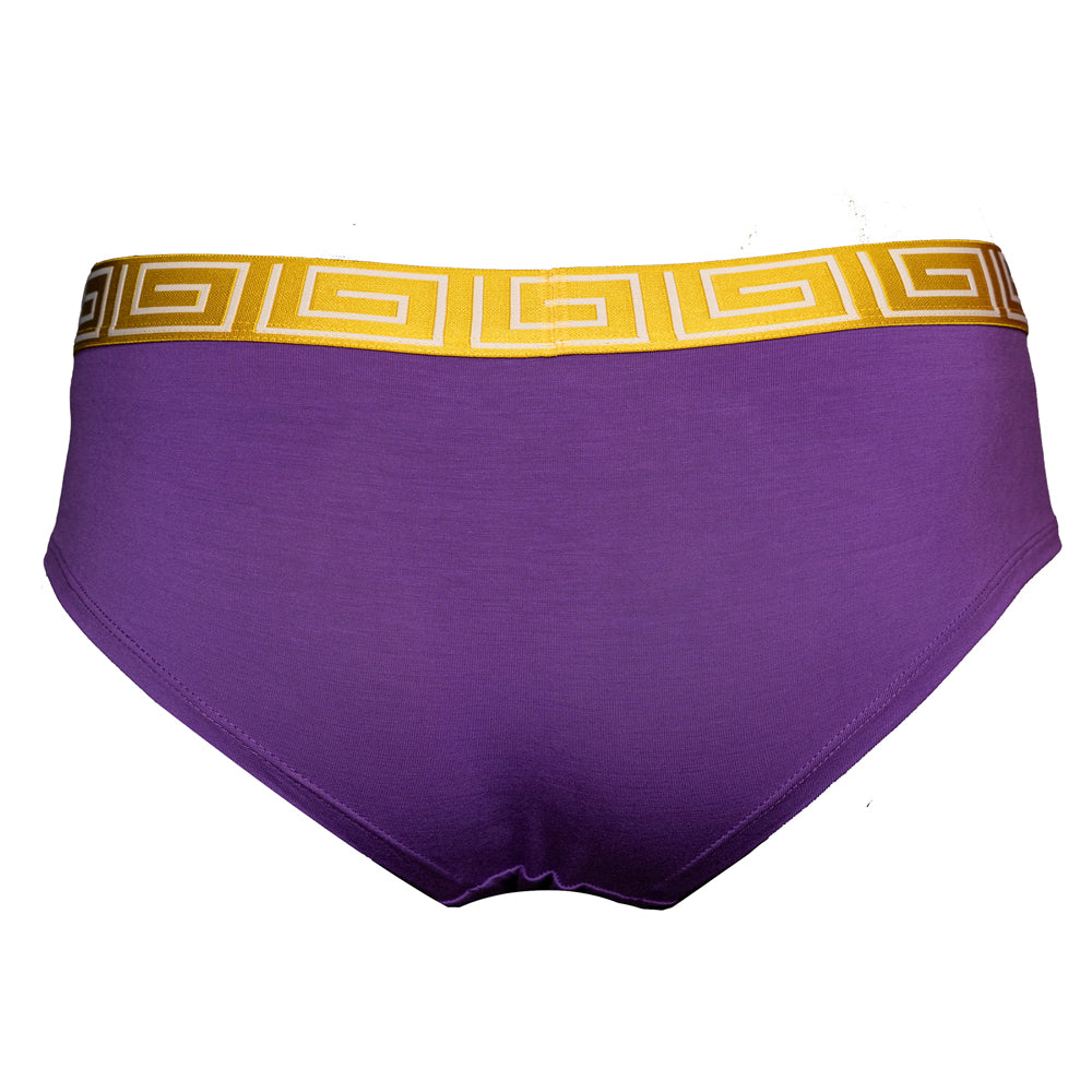 SHEATH purple &amp; gold women&