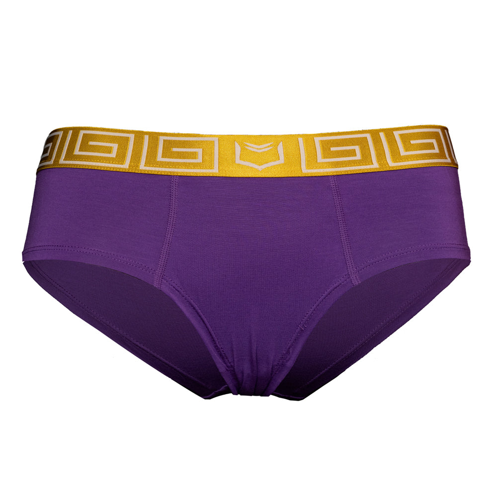 SHEATH purple &amp; gold women&