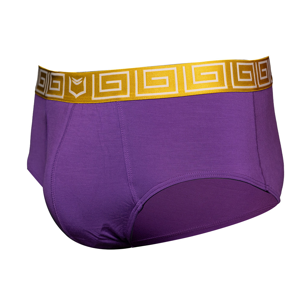 SHEATH purple &amp; gold men&