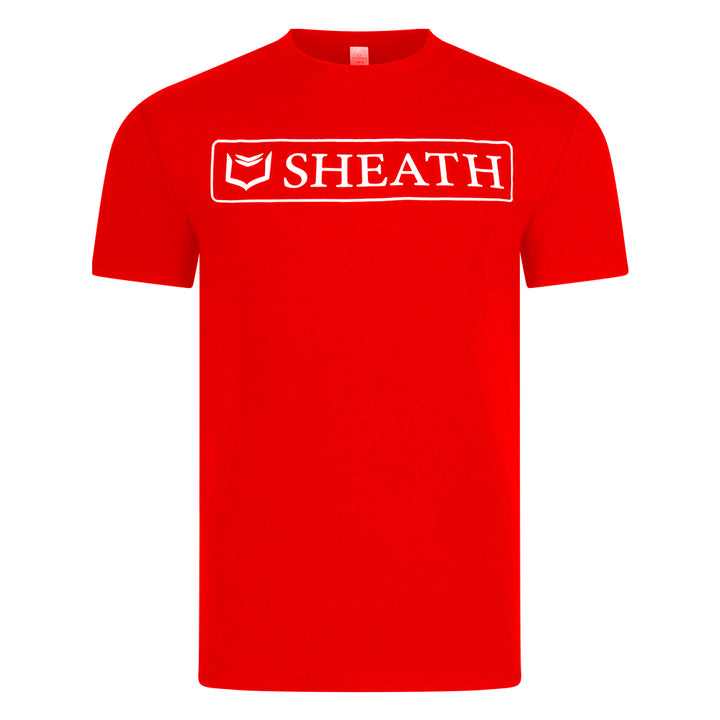 SHEATH Heavyweight Bamboo T-Shirt - Red