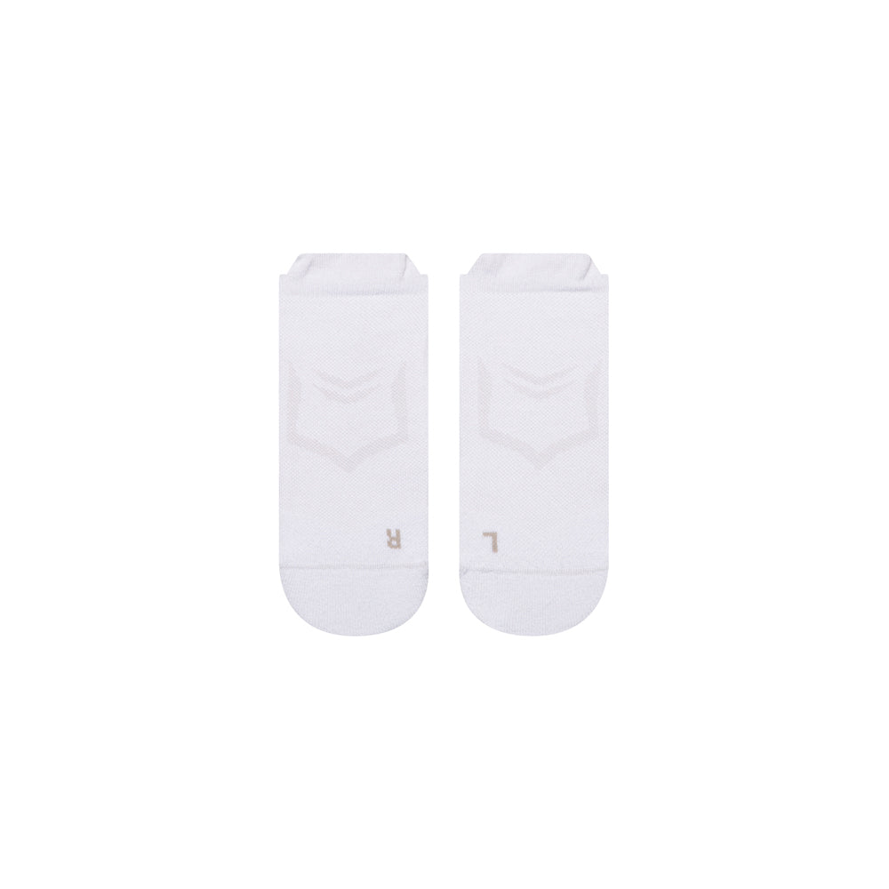 SHEATH Midweight Cushioned Cotton Tab Socks - White