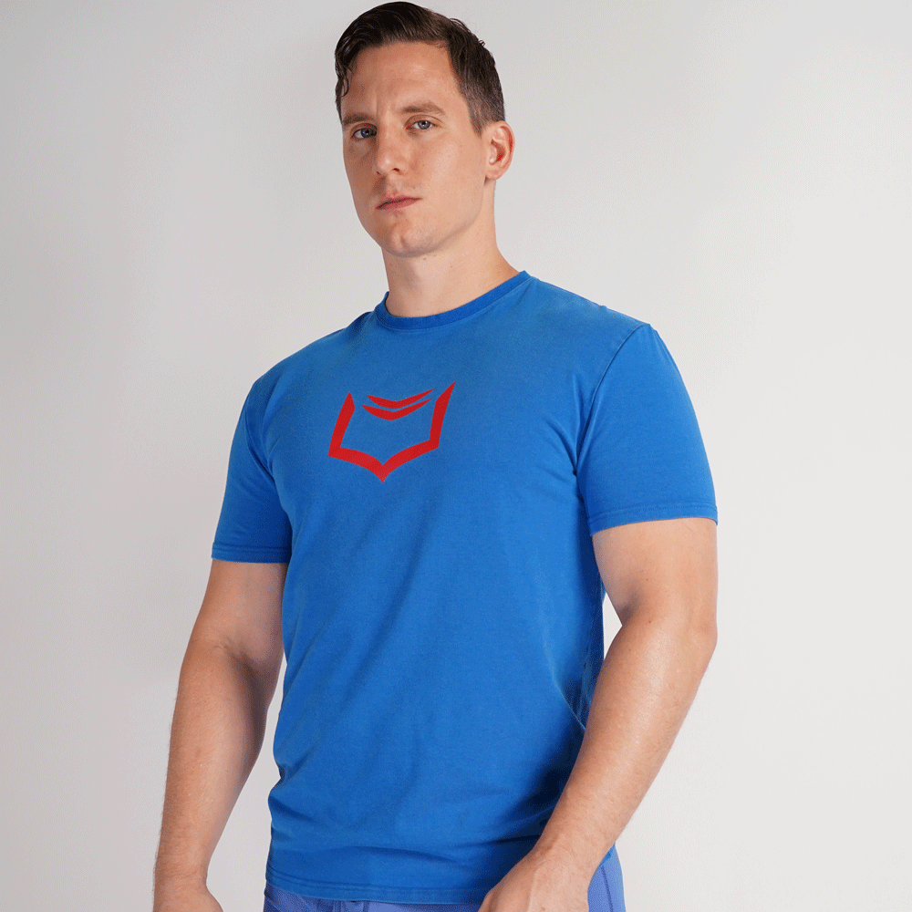 MODEL WEARING SHEATH Heavyweight Bamboo T-Shirt