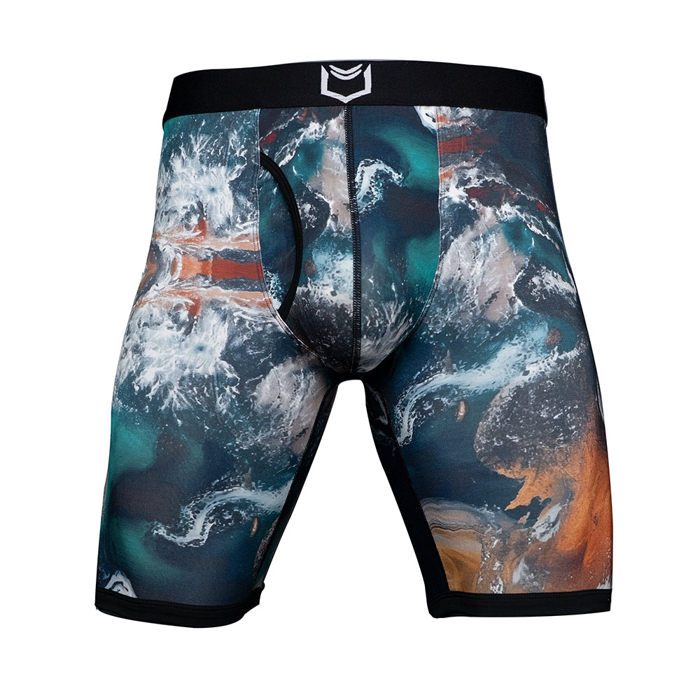 SHEATH V Bamboo Elements Men's 8" Sports Performance Boxer Brief