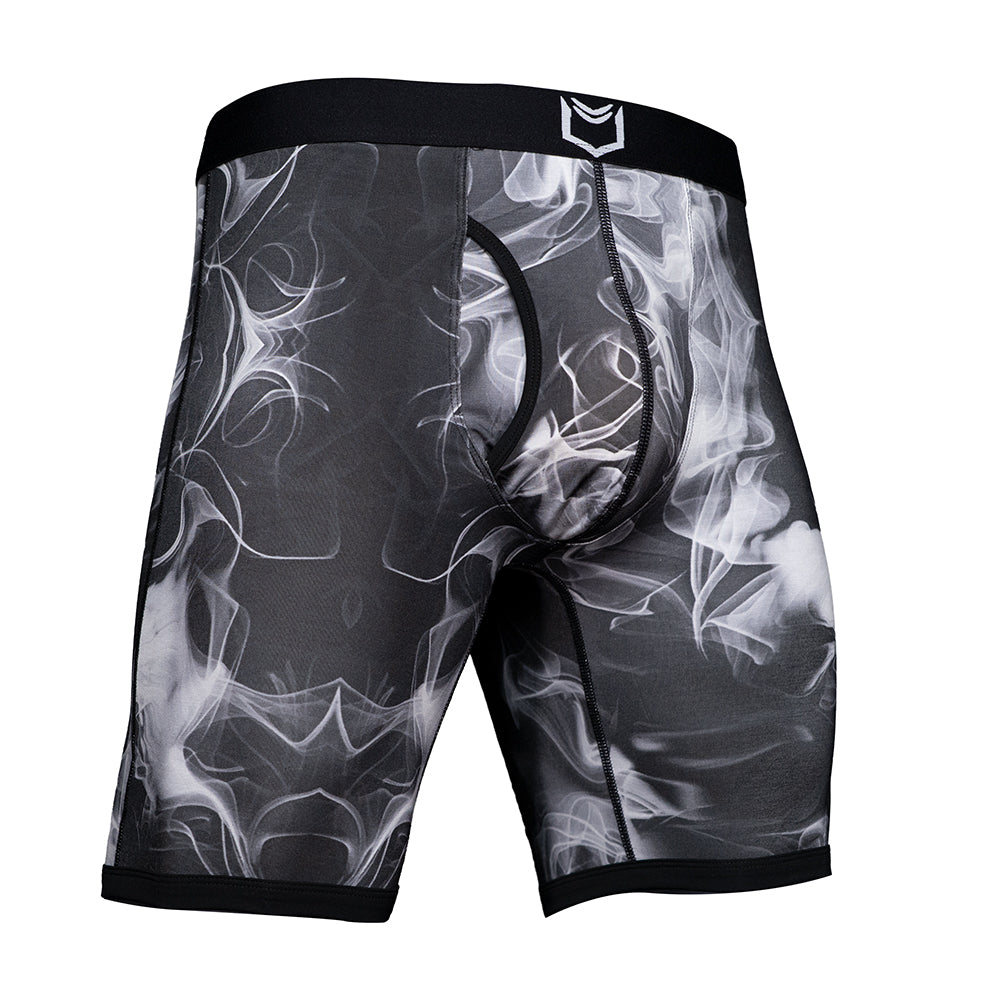 SHEATH V Bamboo Elements Men's 8" Sports Performance Boxer Brief 5 Pack