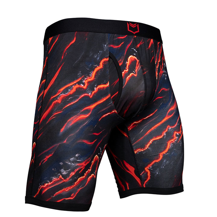 SHEATH V Bamboo Elements Men's 8" Sports Performance Boxer Brief 5 Pack