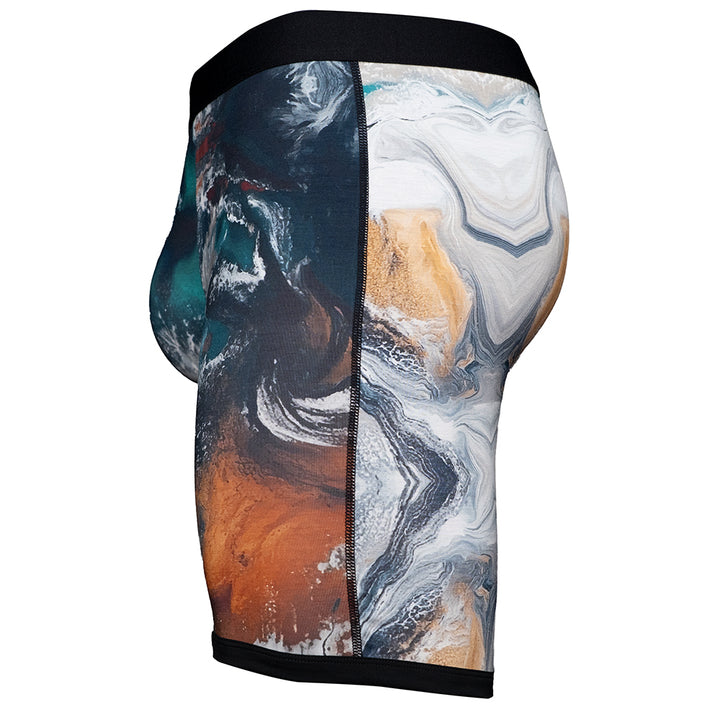 SHEATH V Bamboo Elements Men's 8" Sports Performance Boxer Brief