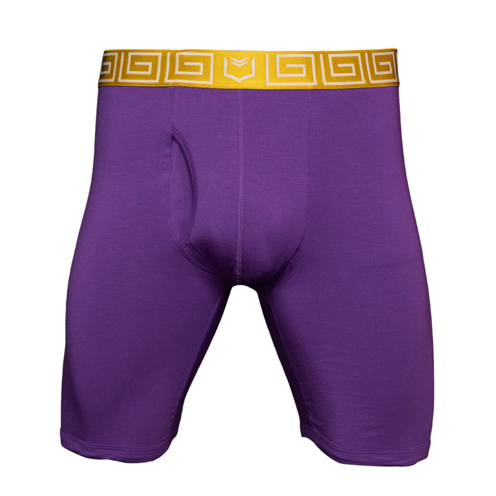 SHEATH purple &amp; gold men&