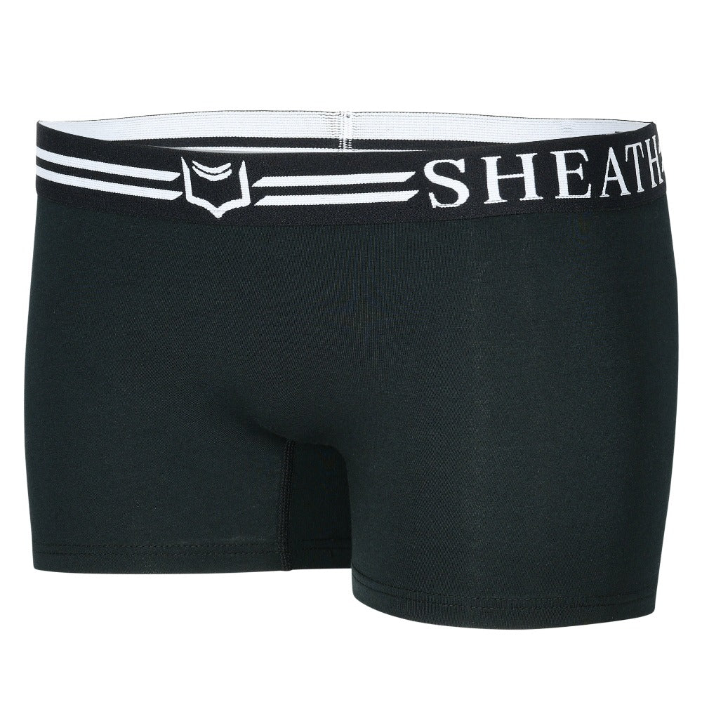 SHEATH Women's Boxer Briefs - Black